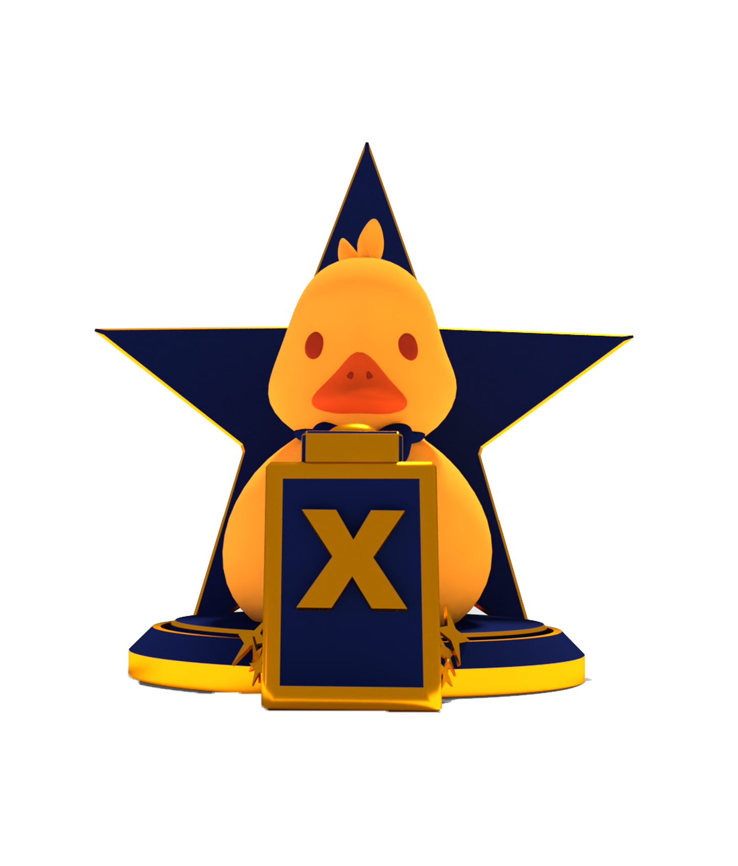 Original Quackity Judge Trophy Vinyl