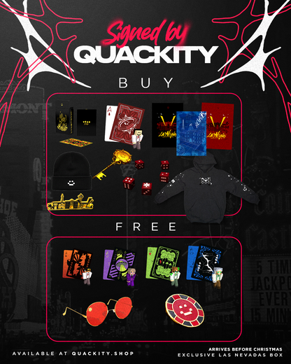 "Signed by Quackity" Box