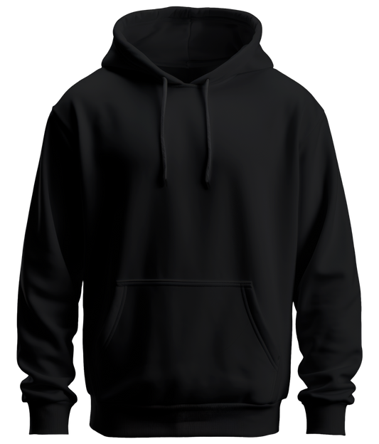 Clean Black Hoodie