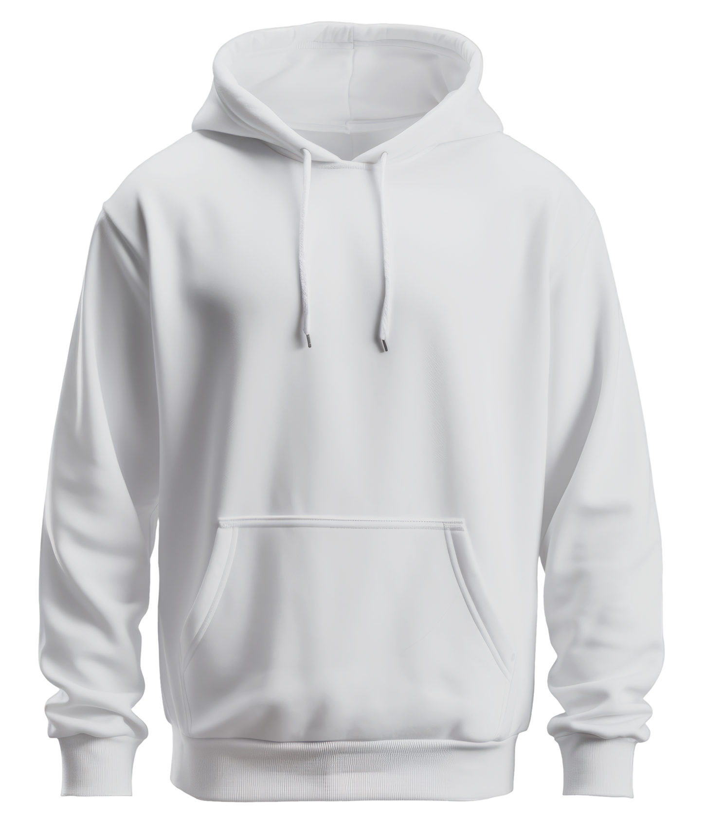 Clean White Hoodie