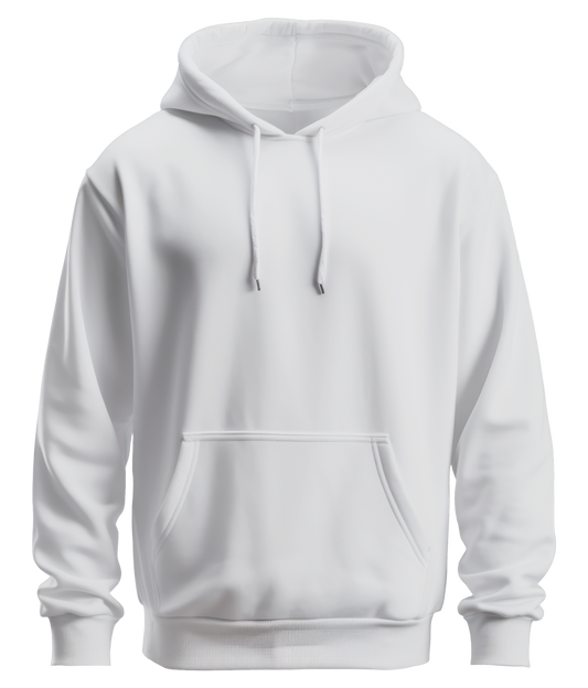 Clean White Hoodie