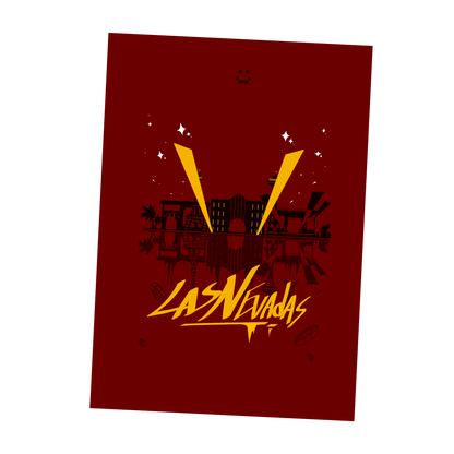 The End of Las Nevadas Red Movie Poster - 24 x 18 in - Red Poster